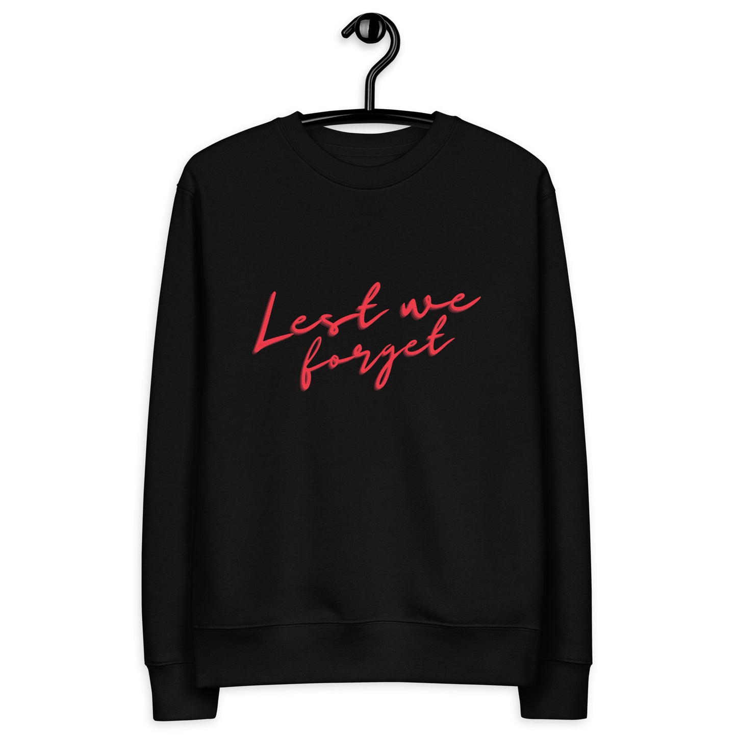 E X H L E. - Men's 'Lest we forget' Print Eco Sweatshirt