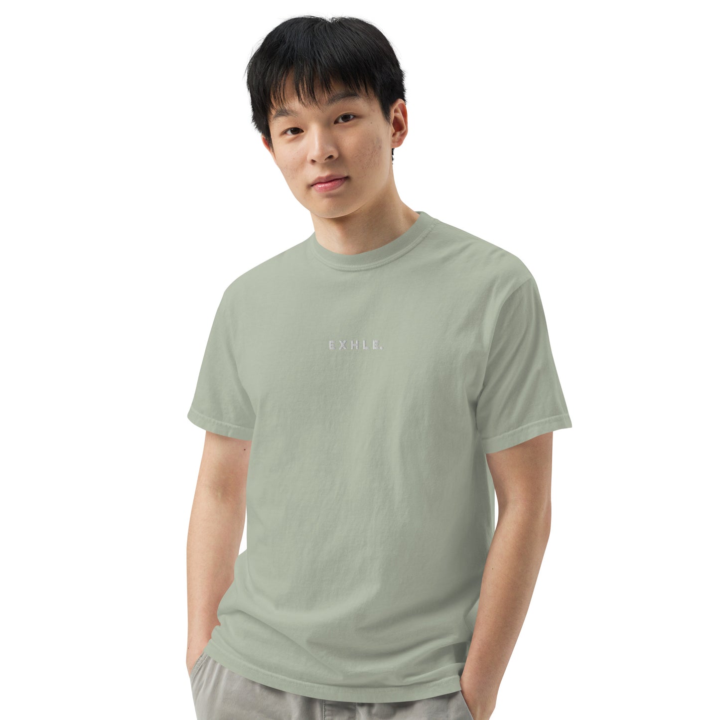 E X H L E. - Men's Garment-dyed Heavyweight T-shirt