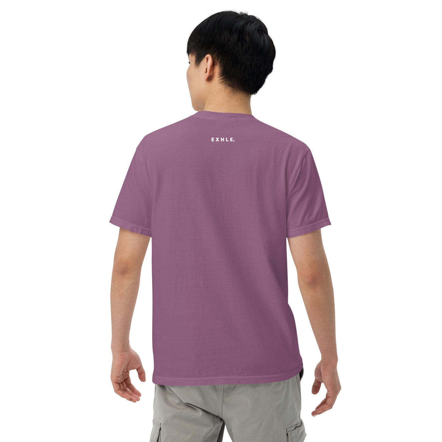 E X H L E. - Men's Garment-dyed Heavyweight T-shirt