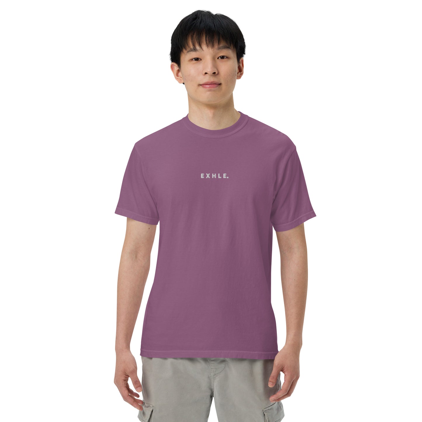 E X H L E. - Men's Garment-dyed Heavyweight T-shirt