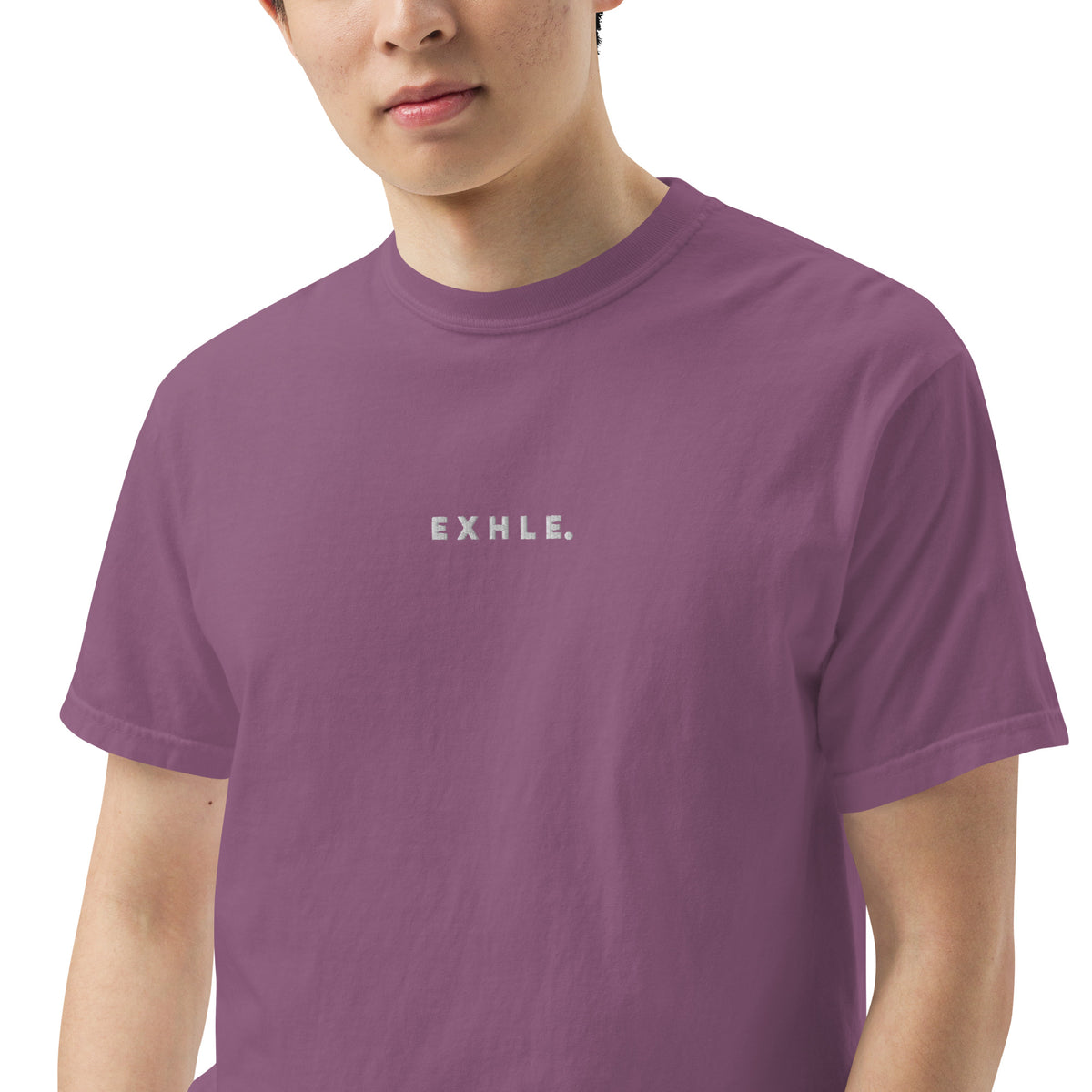 E X H L E. - Men's Garment-dyed Heavyweight T-shirt