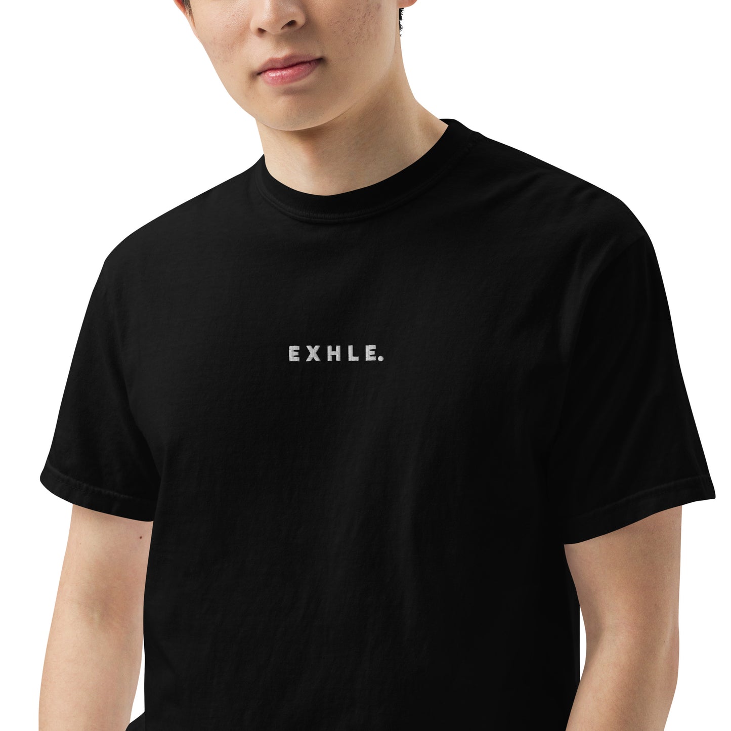 E X H L E. - Men's Garment-dyed Heavyweight T-shirt