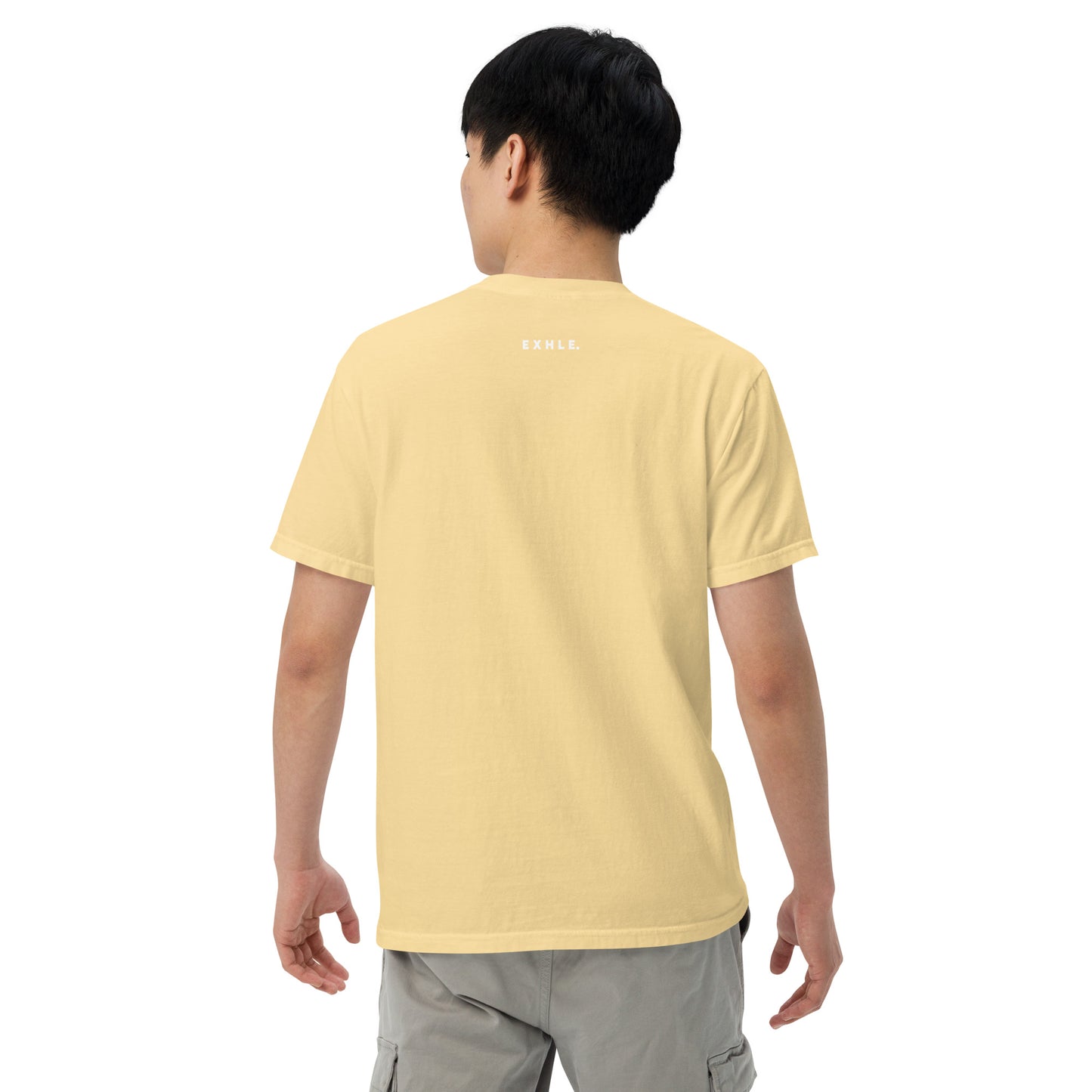 E X H L E. - Men's Garment-dyed Heavyweight T-shirt