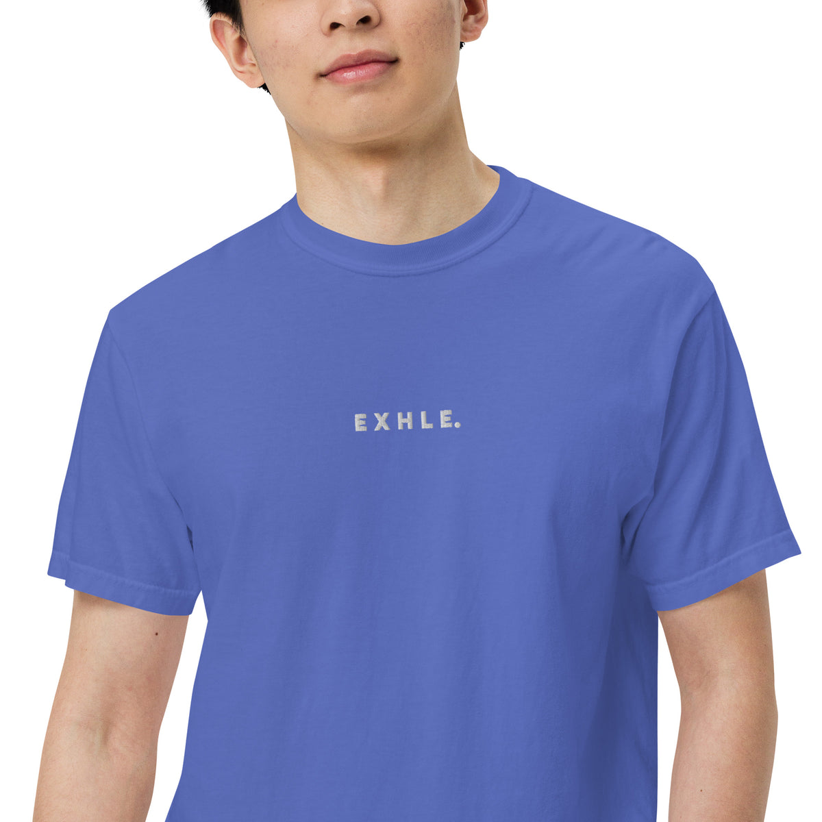 E X H L E. - Men's Garment-dyed Heavyweight T-shirt