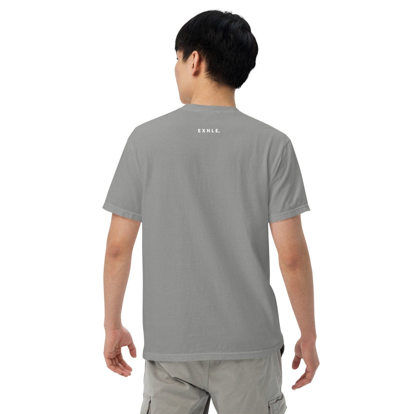 E X H L E. - Men's Garment-dyed Heavyweight T-shirt