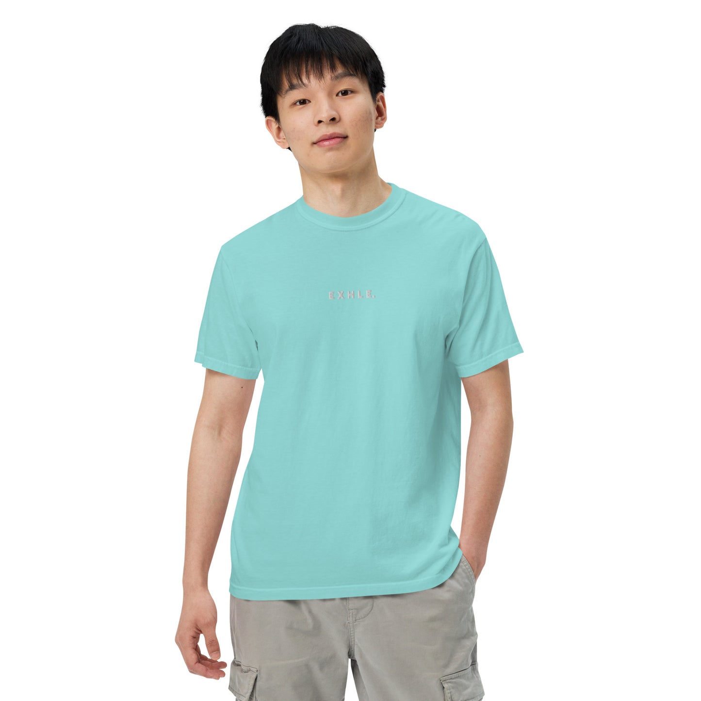 E X H L E. - Men's Garment-dyed Heavyweight T-shirt