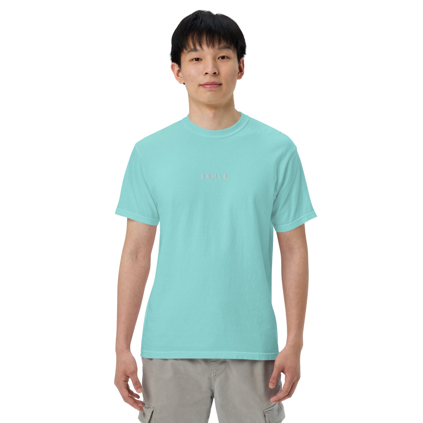 E X H L E. - Men's Garment-dyed Heavyweight T-shirt