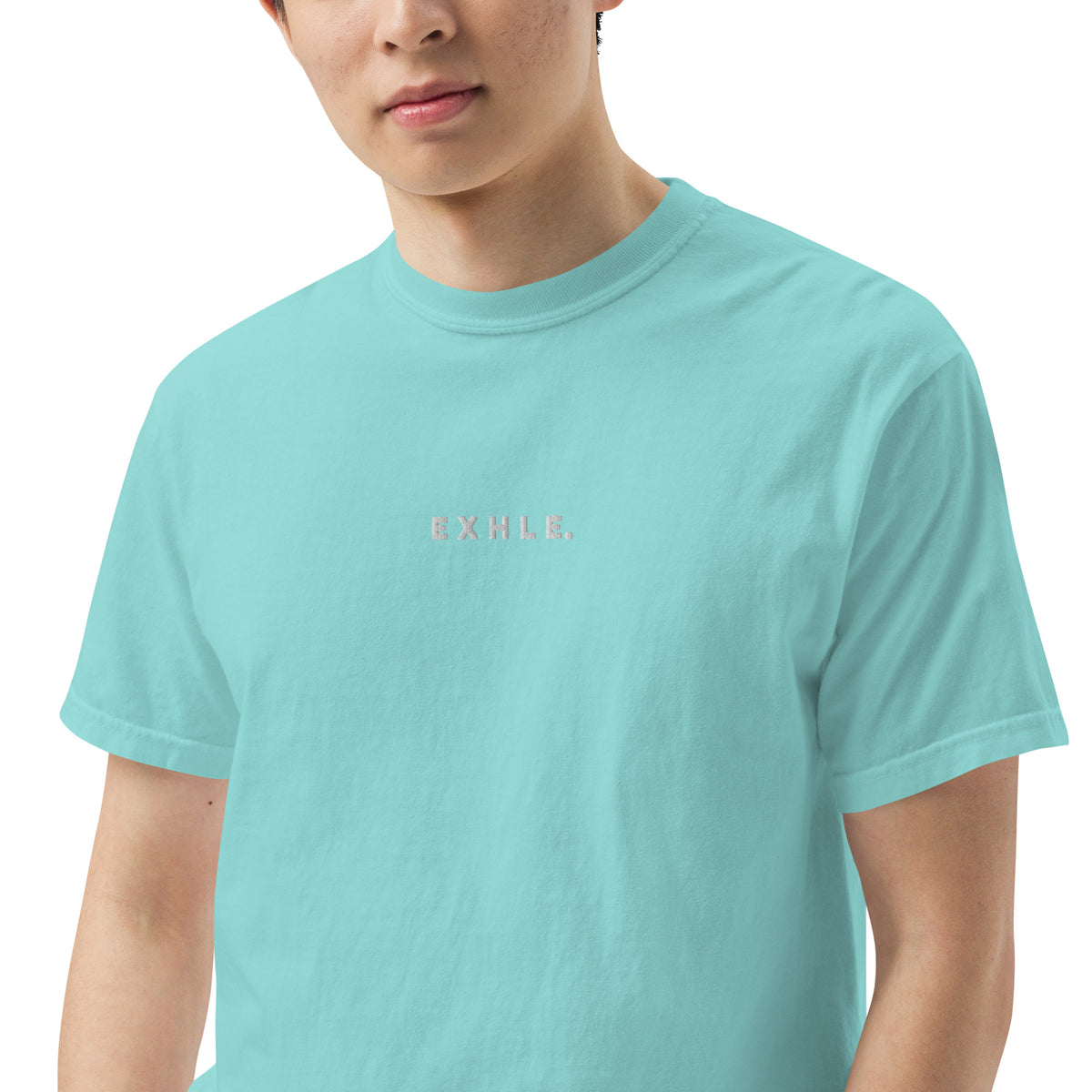 E X H L E. - Men's Garment-dyed Heavyweight T-shirt