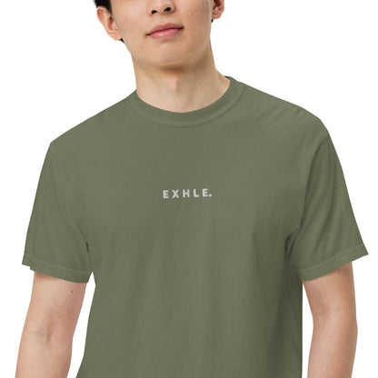 E X H L E. - Men's Garment-dyed Heavyweight T-shirt