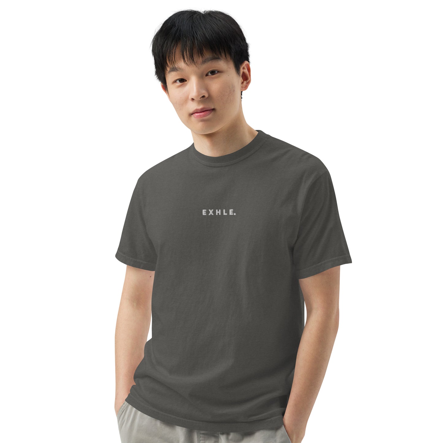 E X H L E. - Men's Garment-dyed Heavyweight T-shirt