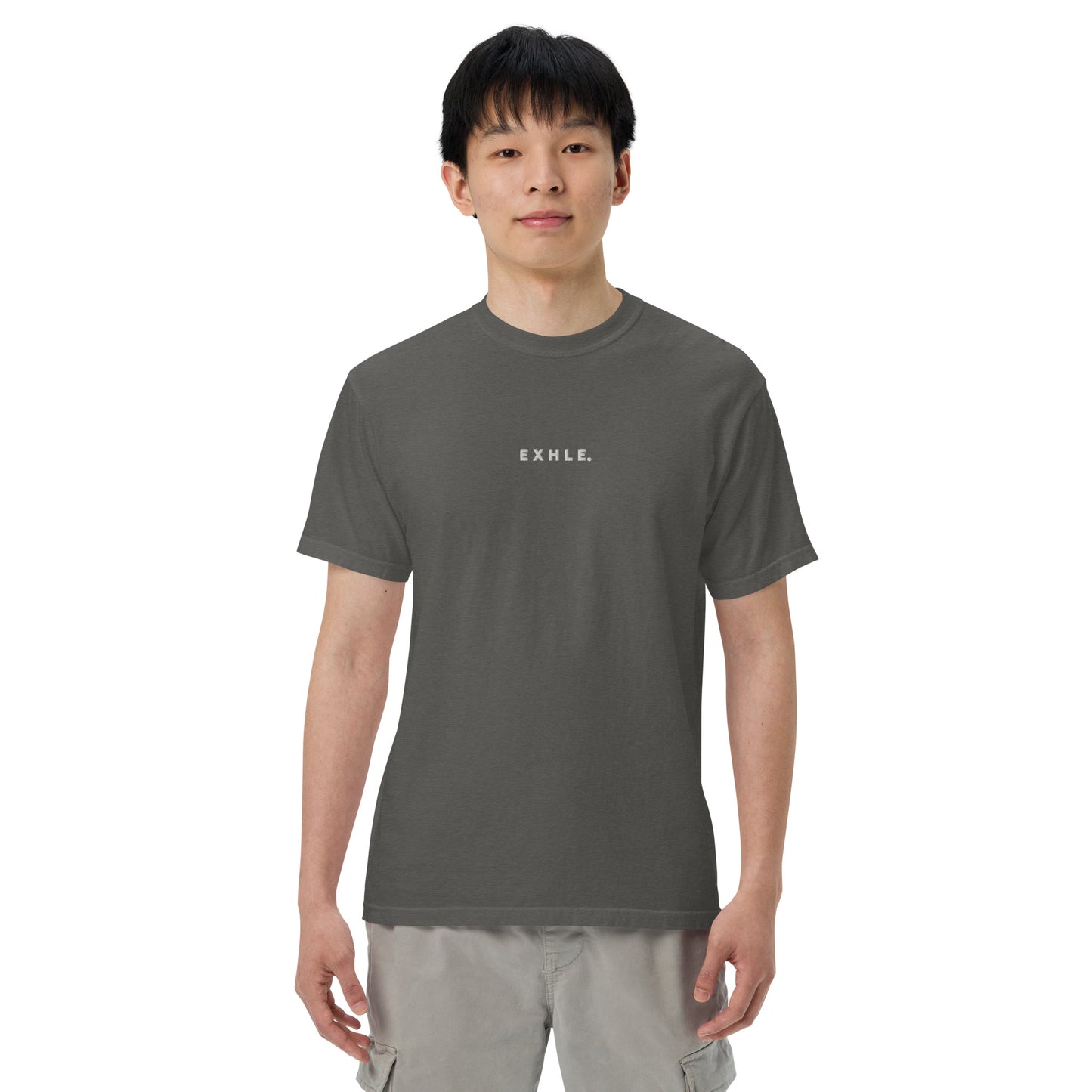 E X H L E. - Men's Garment-dyed Heavyweight T-shirt