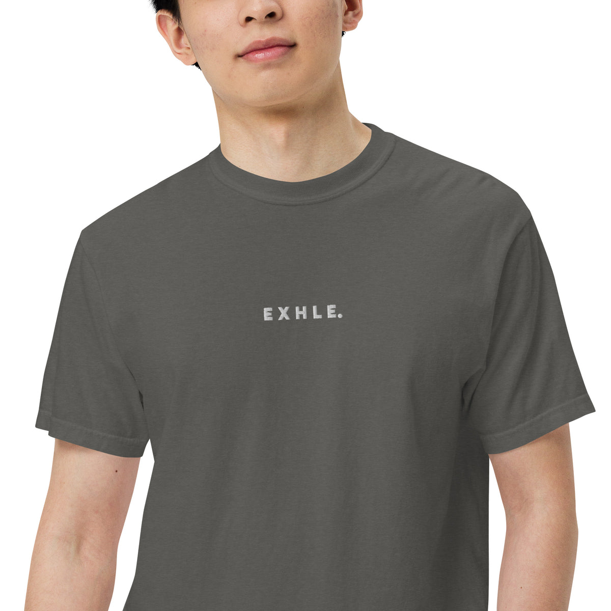 E X H L E. - Men's Garment-dyed Heavyweight T-shirt