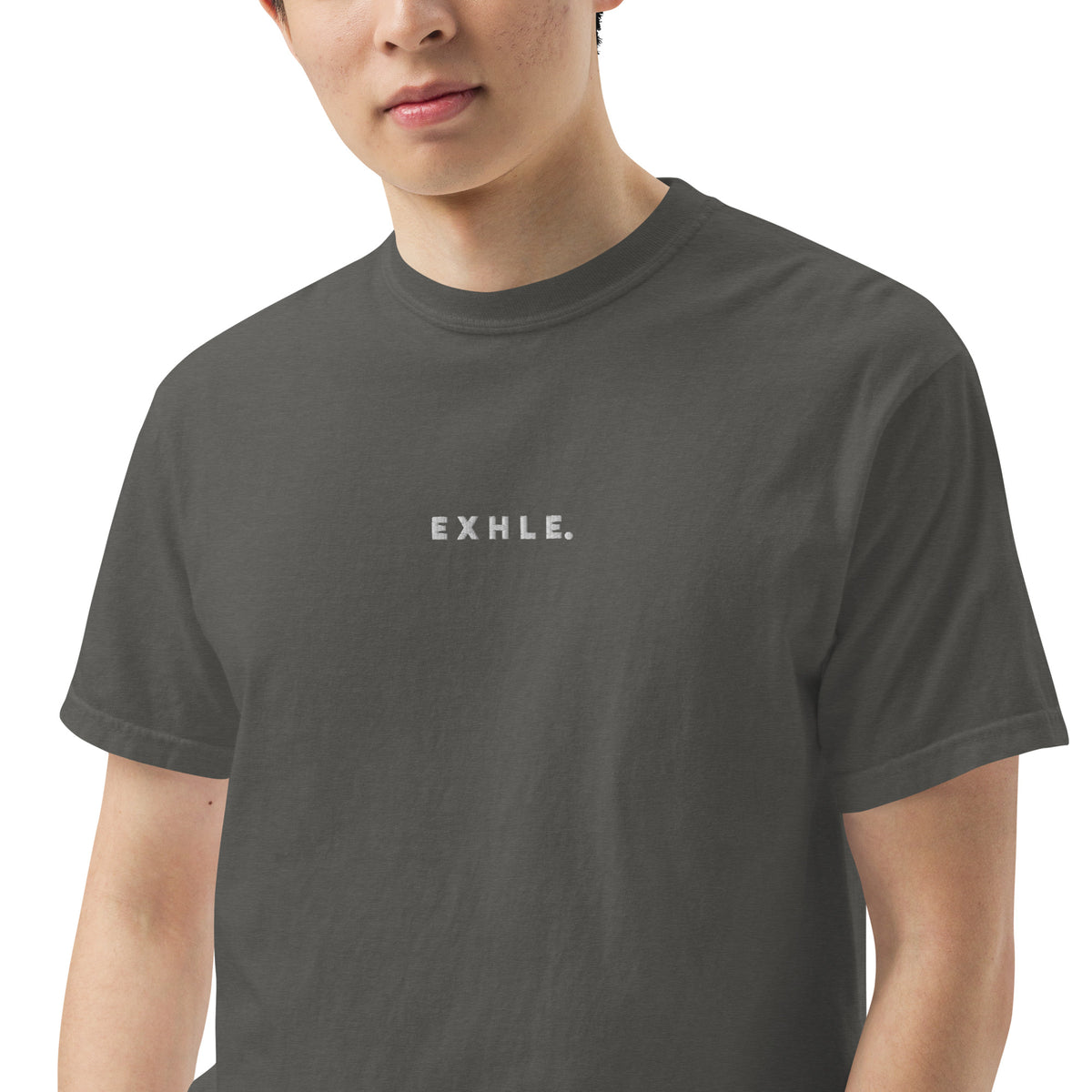 E X H L E. - Men's Garment-dyed Heavyweight T-shirt