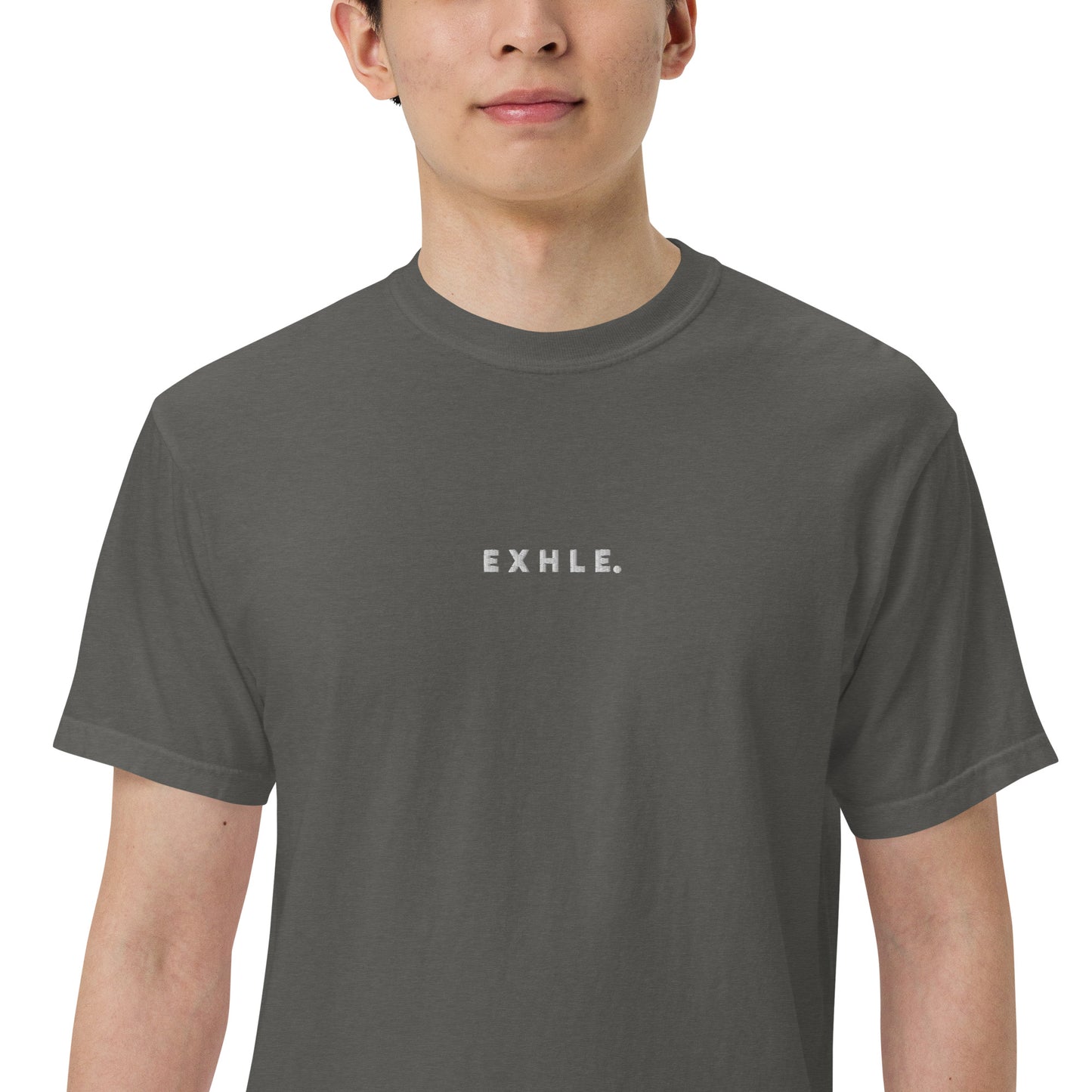 E X H L E. - Men's Garment-dyed Heavyweight T-shirt