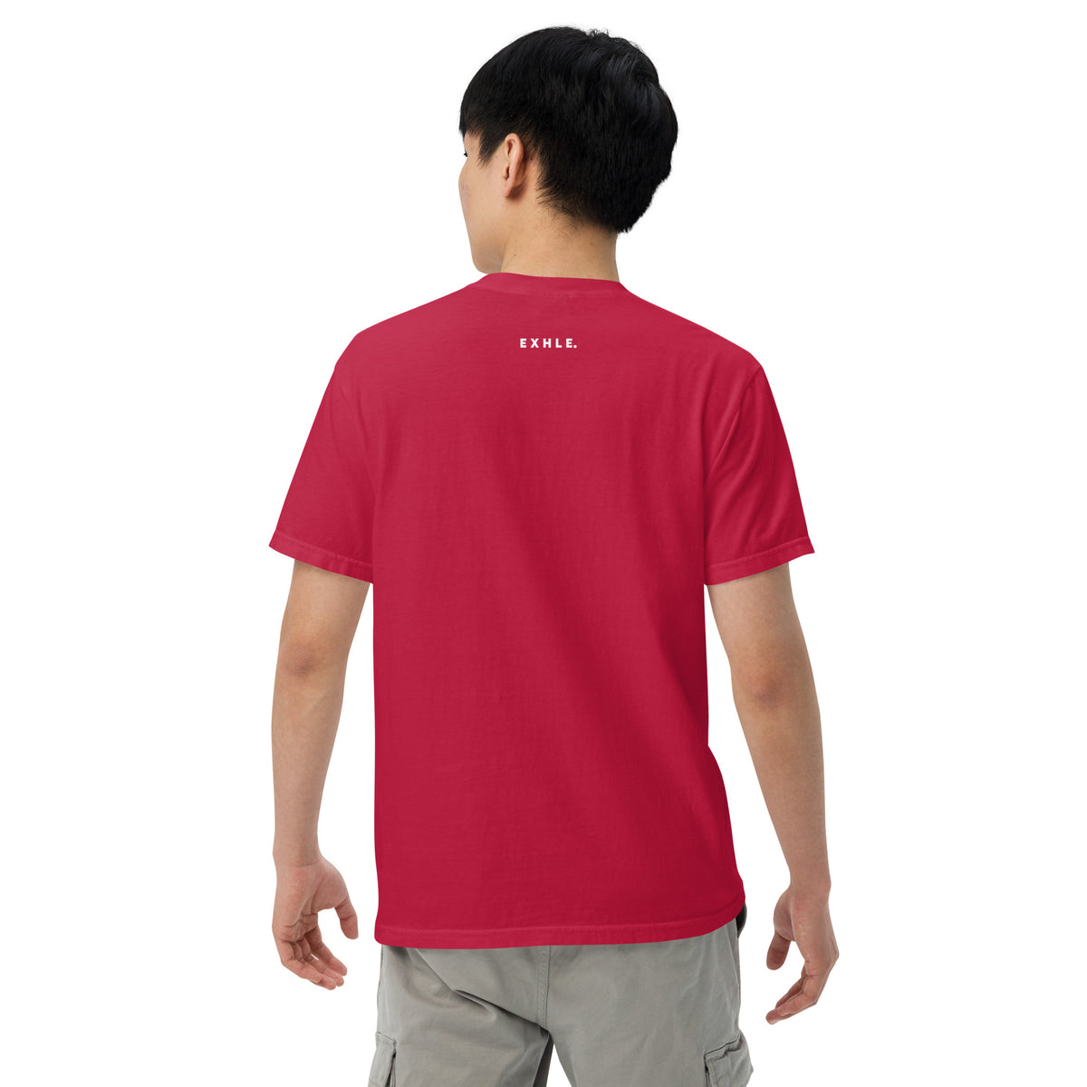 E X H L E. - Men's Garment-dyed Heavyweight T-shirt