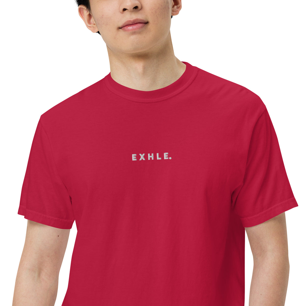 E X H L E. - Men's Garment-dyed Heavyweight T-shirt