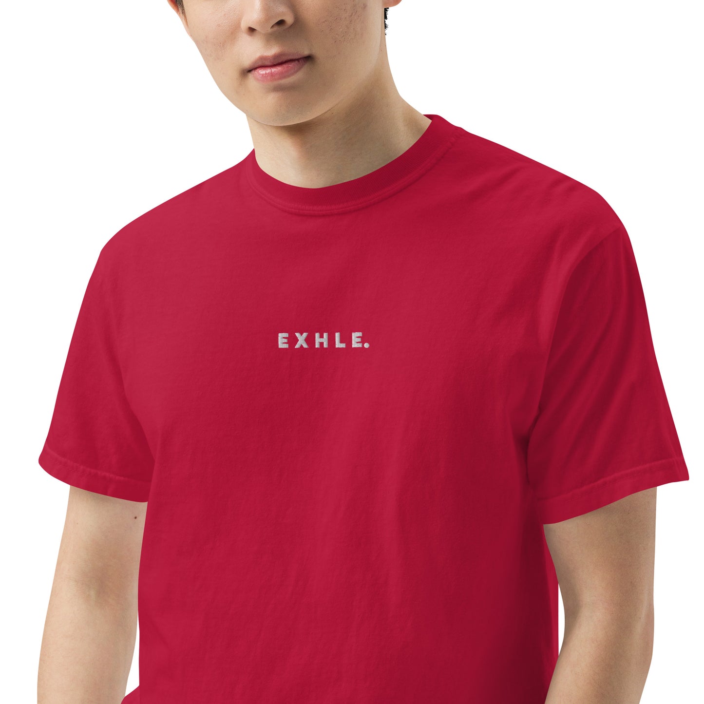 E X H L E. - Men's Garment-dyed Heavyweight T-shirt