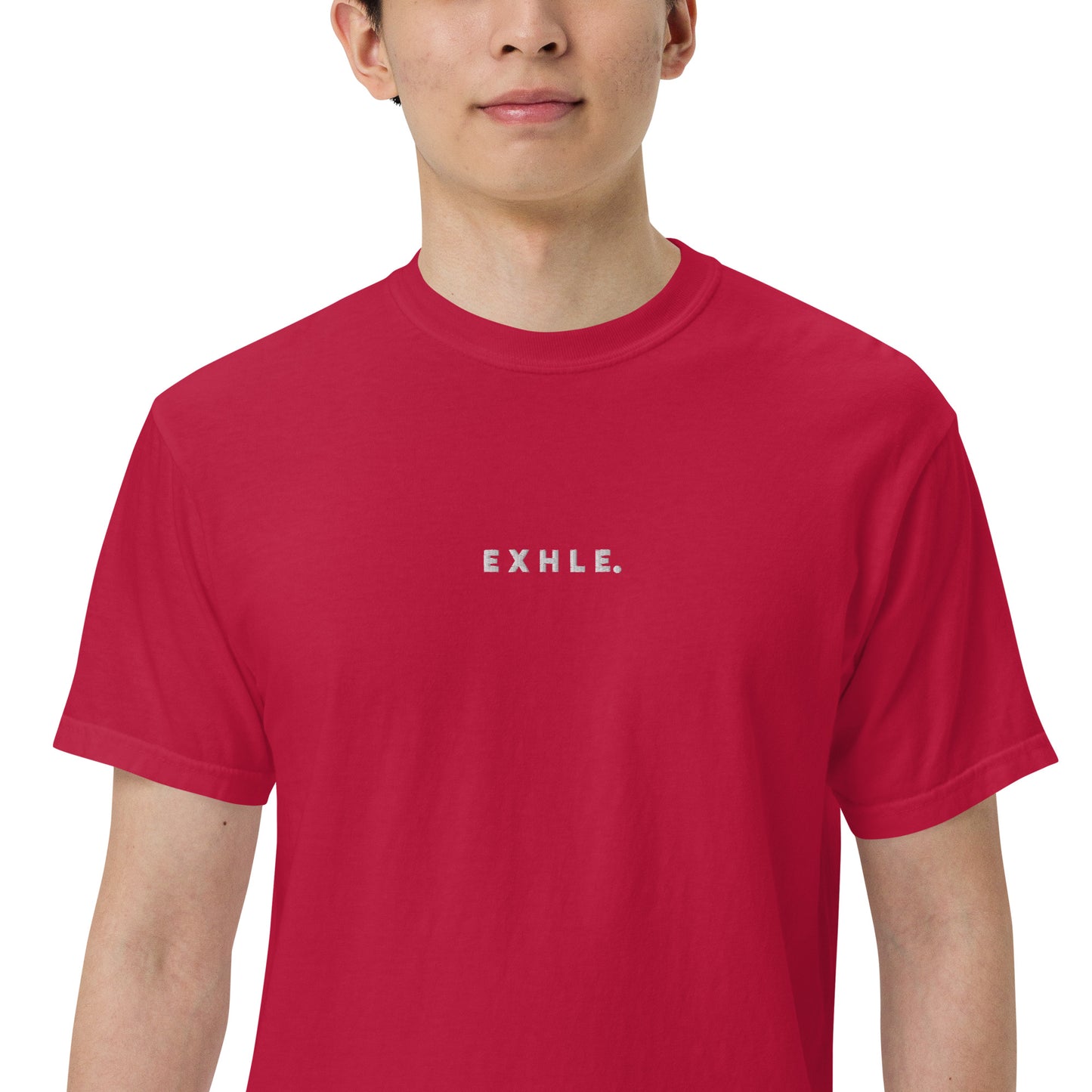 E X H L E. - Men's Garment-dyed Heavyweight T-shirt