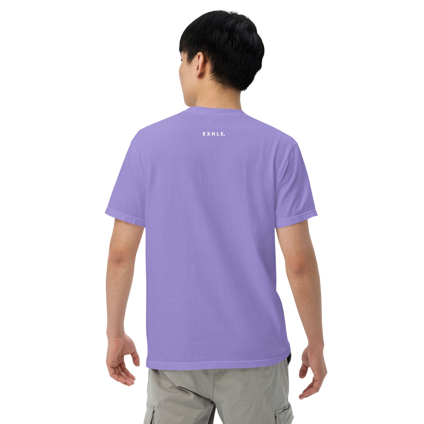 E X H L E. - Men's Garment-dyed Heavyweight T-shirt