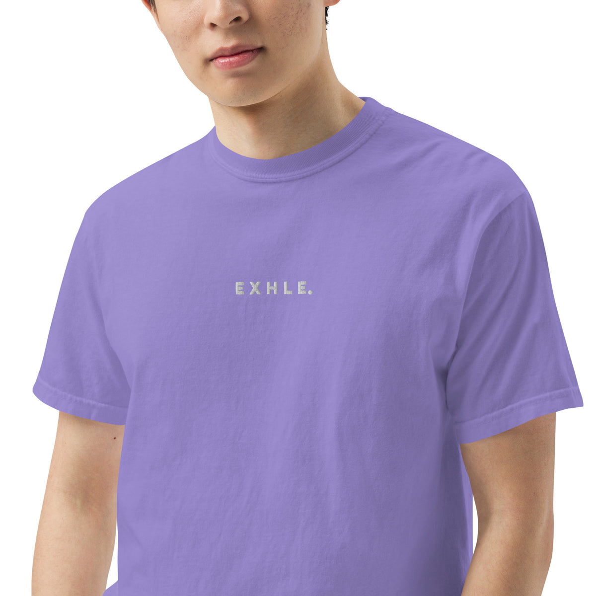 E X H L E. - Men's Garment-dyed Heavyweight T-shirt