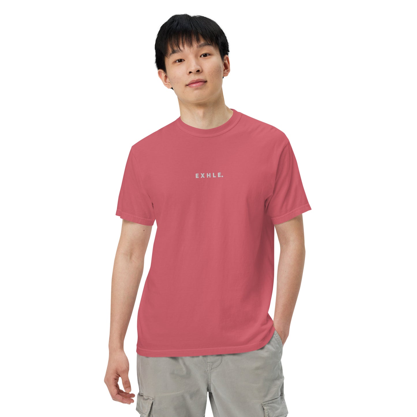 E X H L E. - Men's Garment-dyed Heavyweight T-shirt