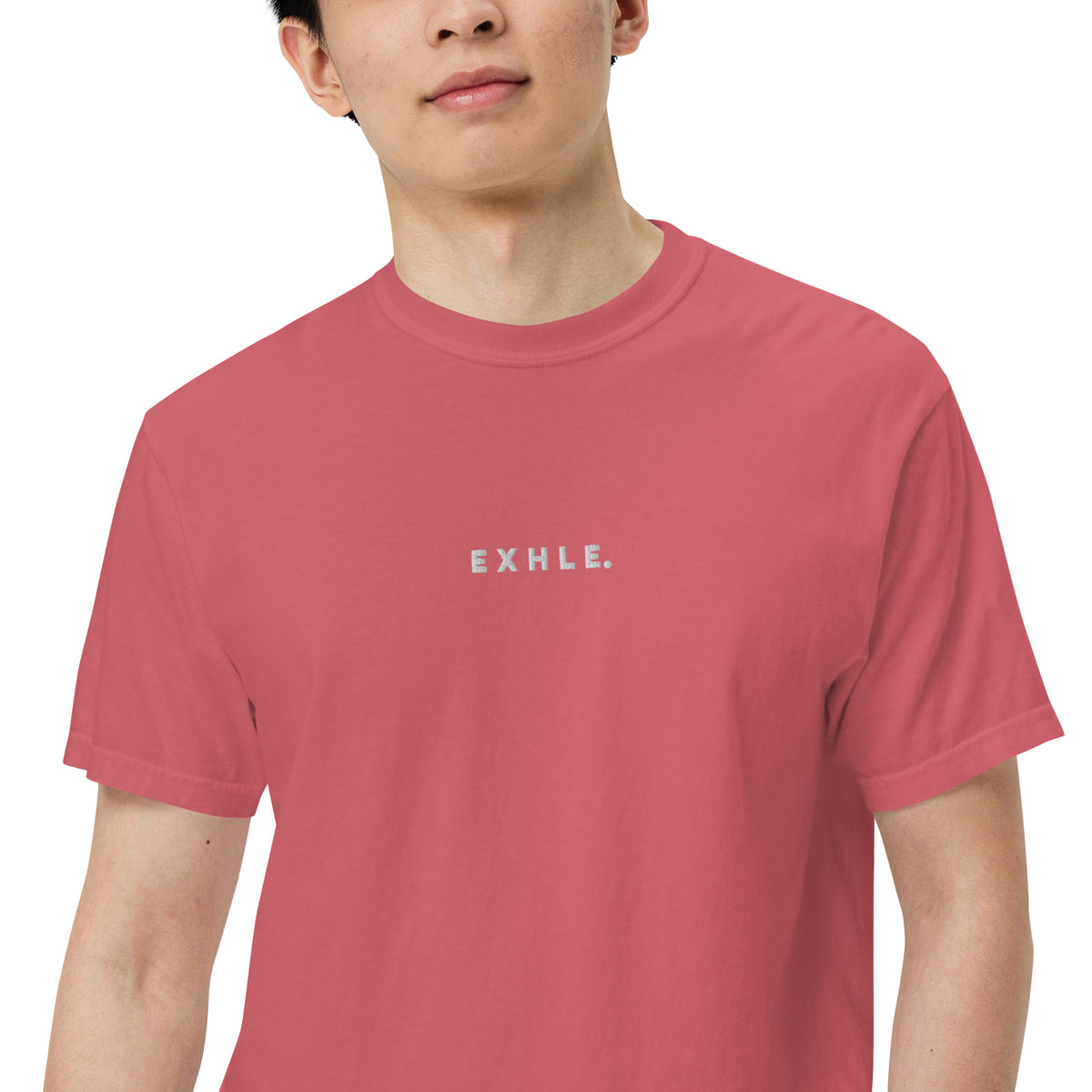 E X H L E. - Men's Garment-dyed Heavyweight T-shirt