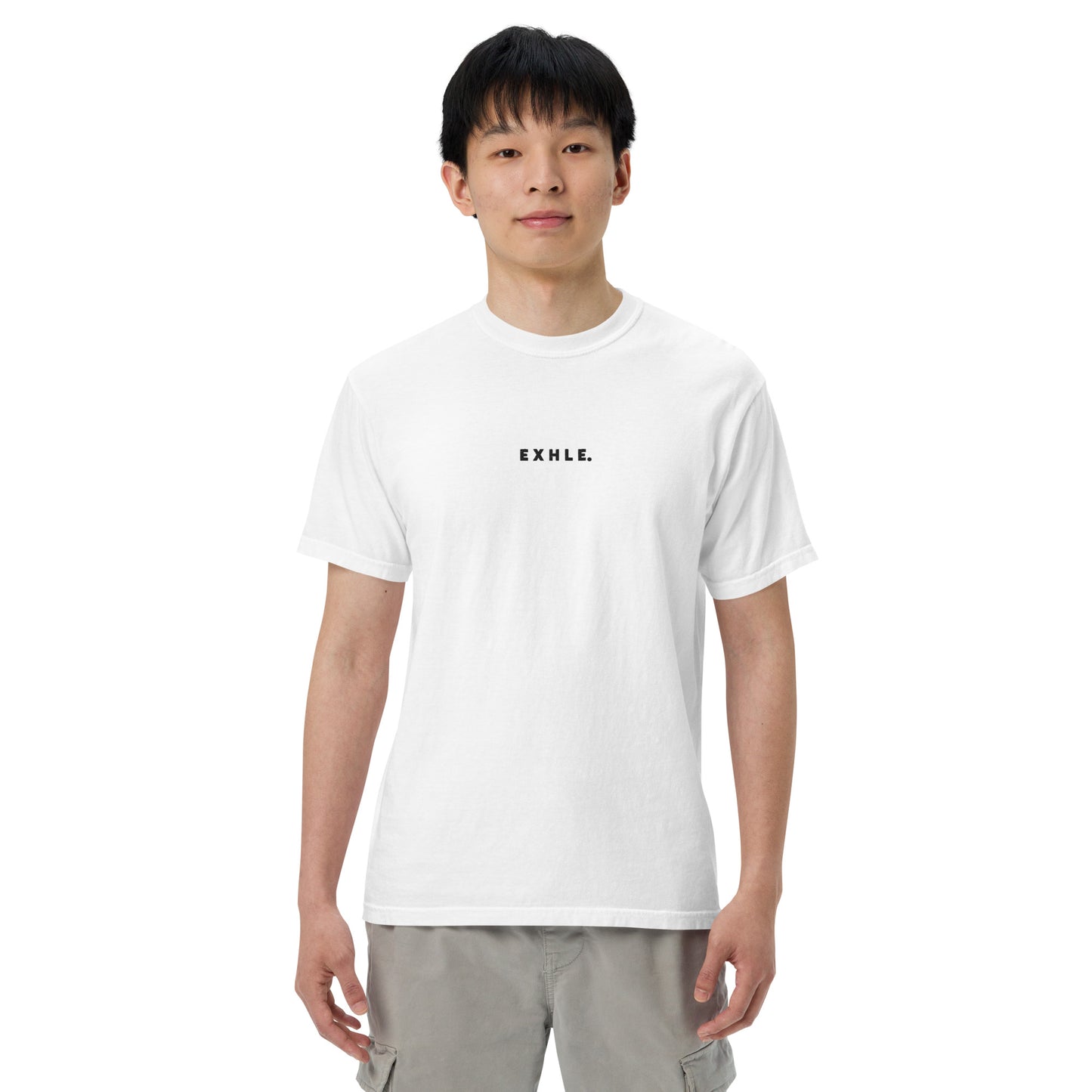 E X H L E. - Men's Garment-dyed Heavyweight T-shirt