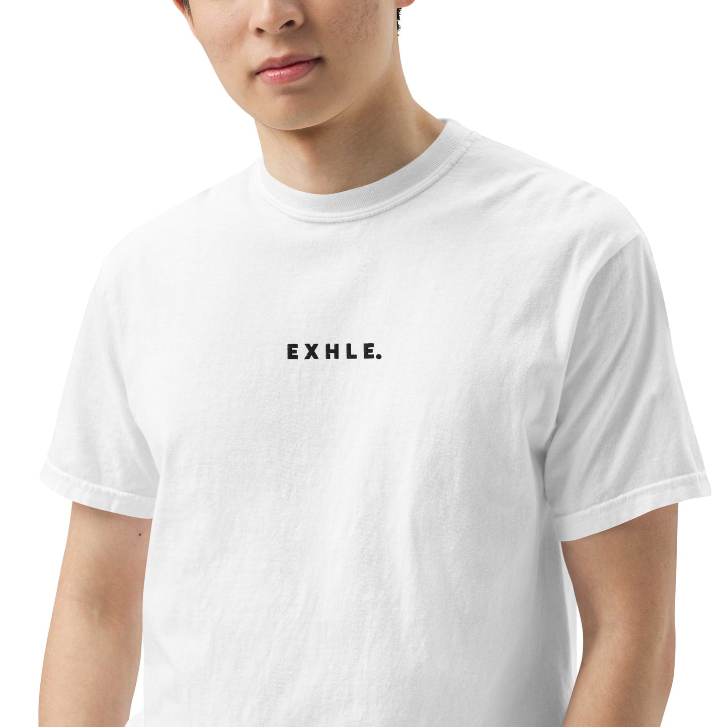 E X H L E. - Men's Garment-dyed Heavyweight T-shirt